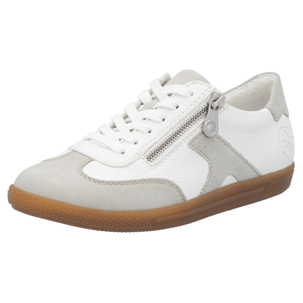Rieker Sneaker Halbschuh Freizeitschuh Schnürschuh mit Reißverschluss online kaufen