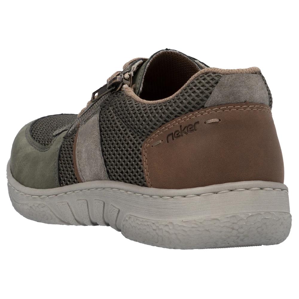Rieker Sneaker Halbschuh Schnürschuh Freizeitschuh Mit Seitlichem Reißverschluss Bestellen