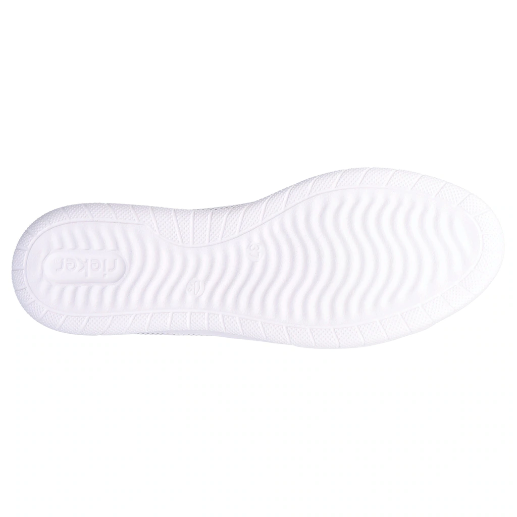 Rieker Sneaker Herausnehmbarer Textileinlage Freizeitschuh Halbschuh Schnürschuh ▷ Für