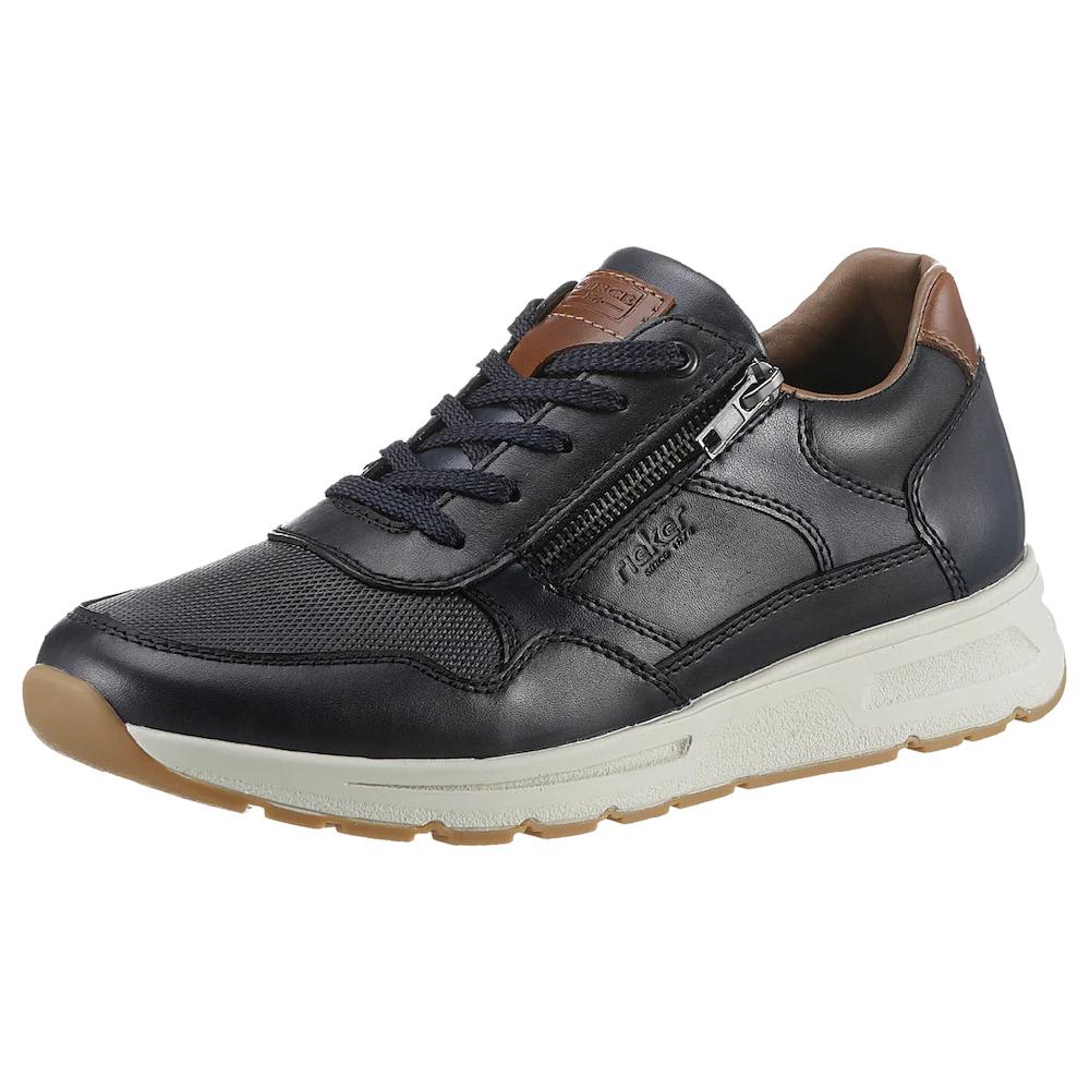 Rieker Sneaker mit gepolstertem Schaftrand Freizeitschuh Halbschuh Schnürschuh online bestellen