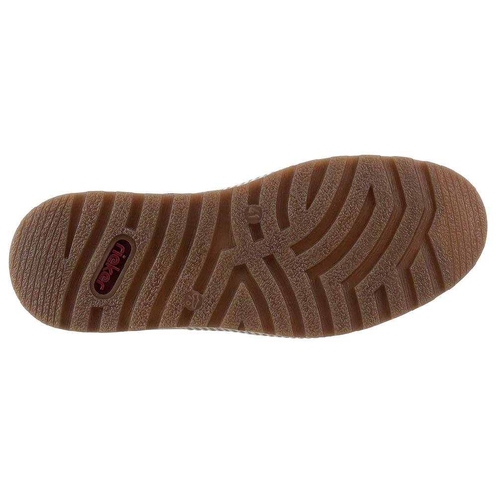 Rieker Sneaker Mit Kontrastbesatz Freizeitschuh Halbschuh Schnürschuh Kaufen