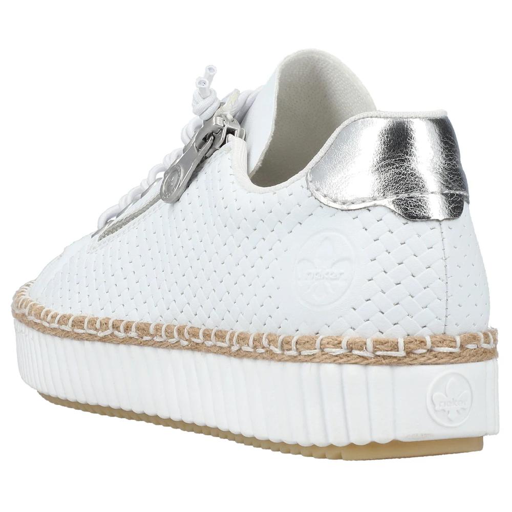 Rieker Sneaker Mit Modischer Ziernaht Freizeitschuh Halbschuh Schnürschuh Bestellen
