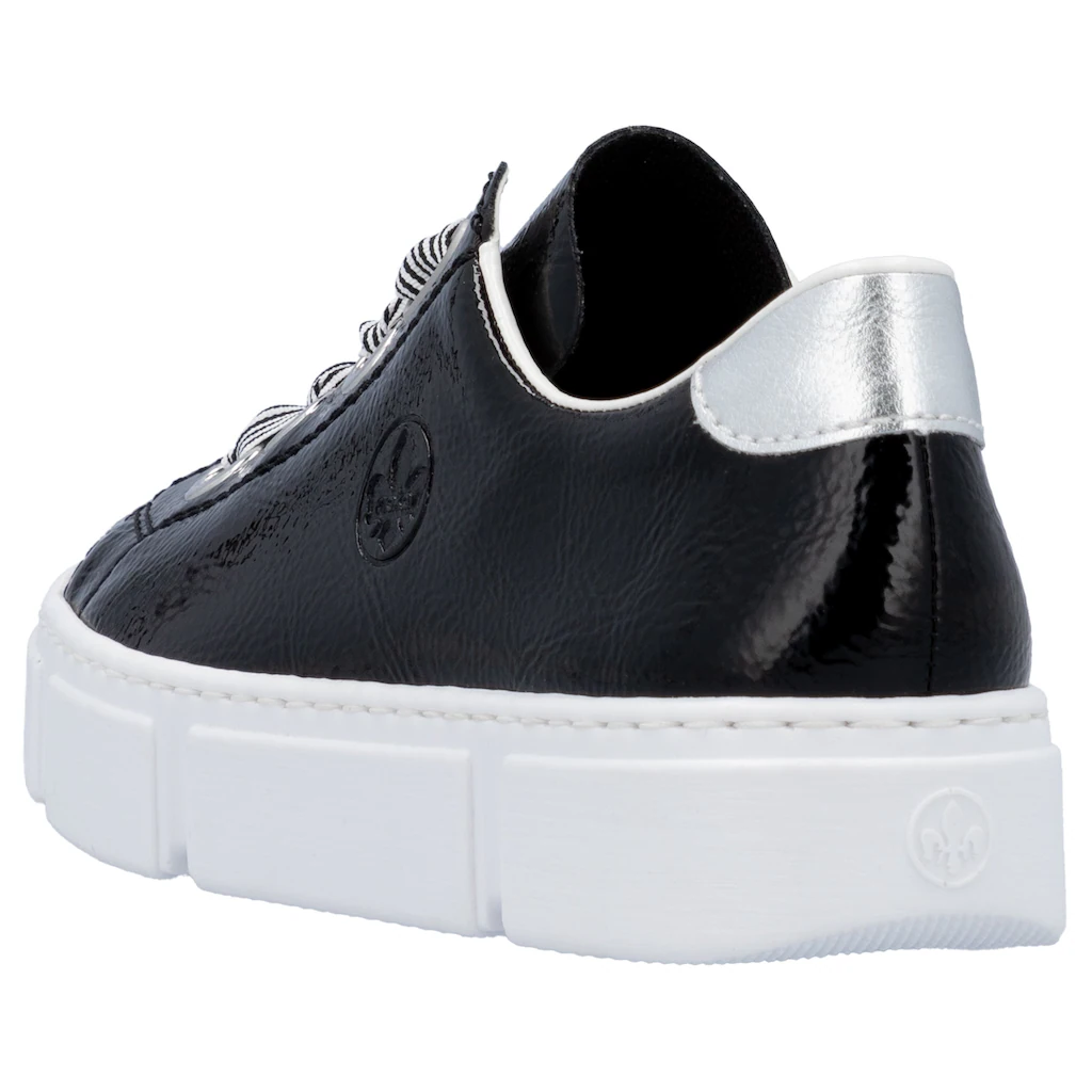 Rieker Sneaker Mit Trendigen Schnürsenkeln Freizeitschuh Halbschuh Schnürschuh Bestellen