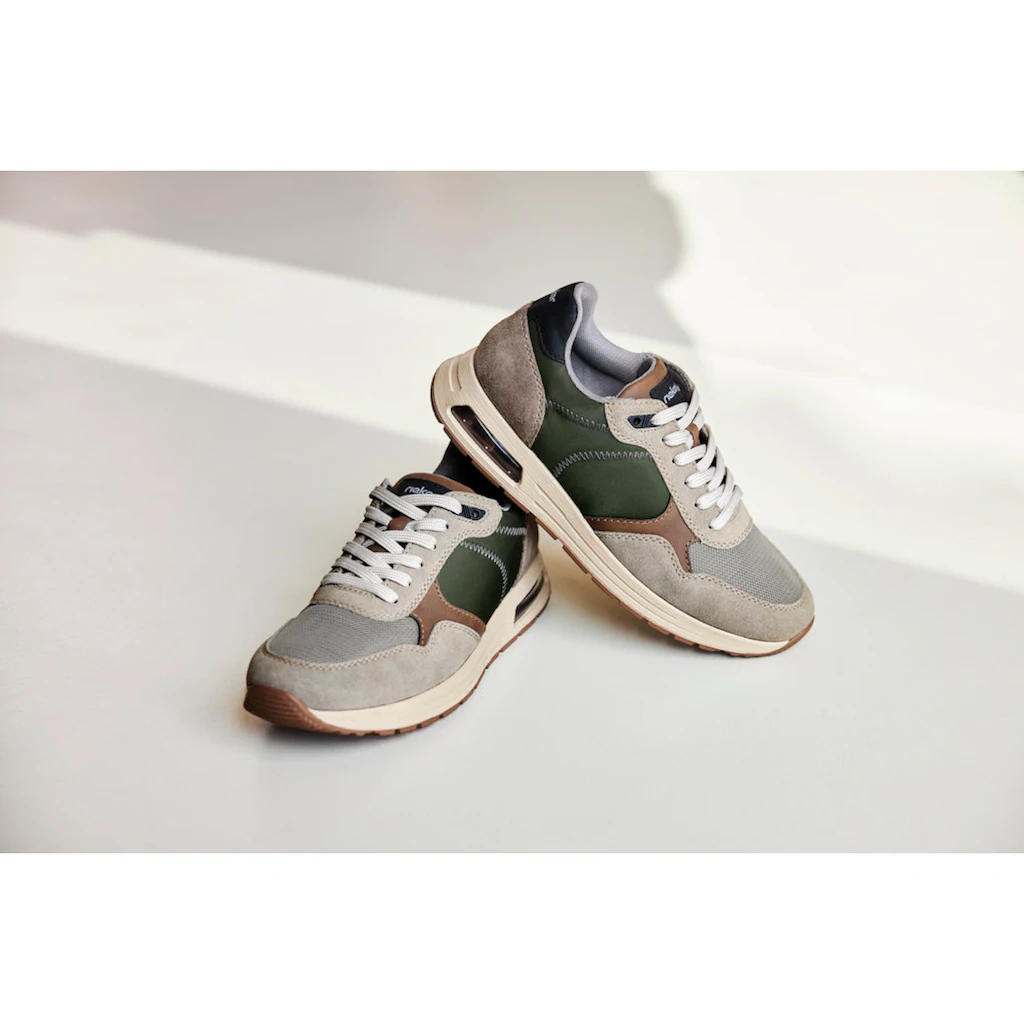 Rieker Sneaker Schnürschuh Halbschuh Freizeitschuh Mit Gepolstertem Schaftrand Online Bestellen