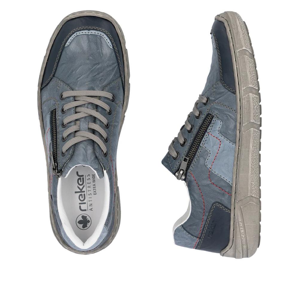 Rieker Sneaker Schnürschuh Halbschuh Freizeitschuh Mit Reißverschluss ▷ Für