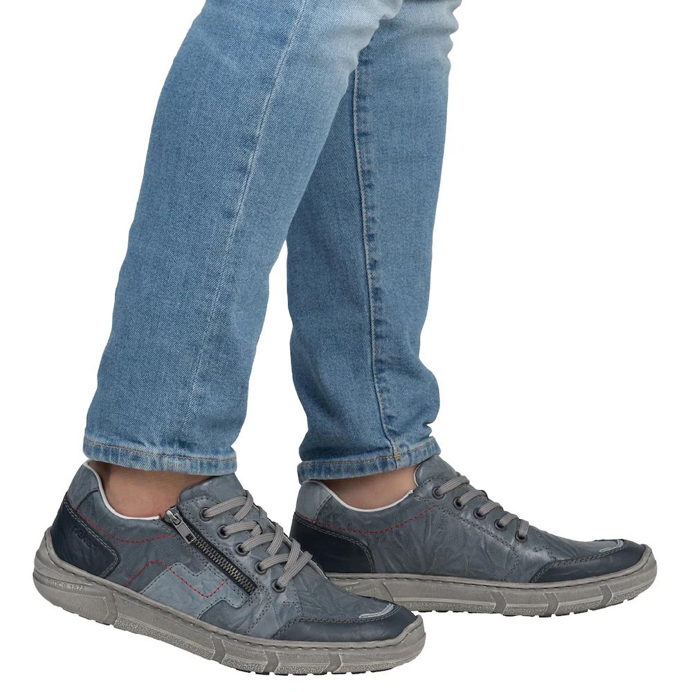 Rieker Sneaker Schnürschuh Halbschuh Freizeitschuh Mit Reißverschluss ▷ Für