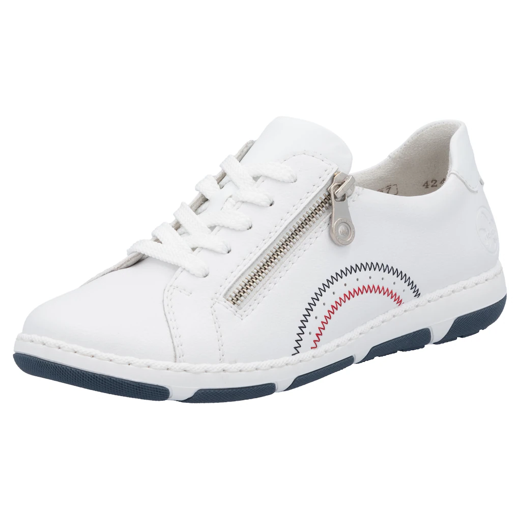 Rieker Sneaker Schnürschuh Halbschuh Freizeitschuh mit weichem Schaftrand online bestellen