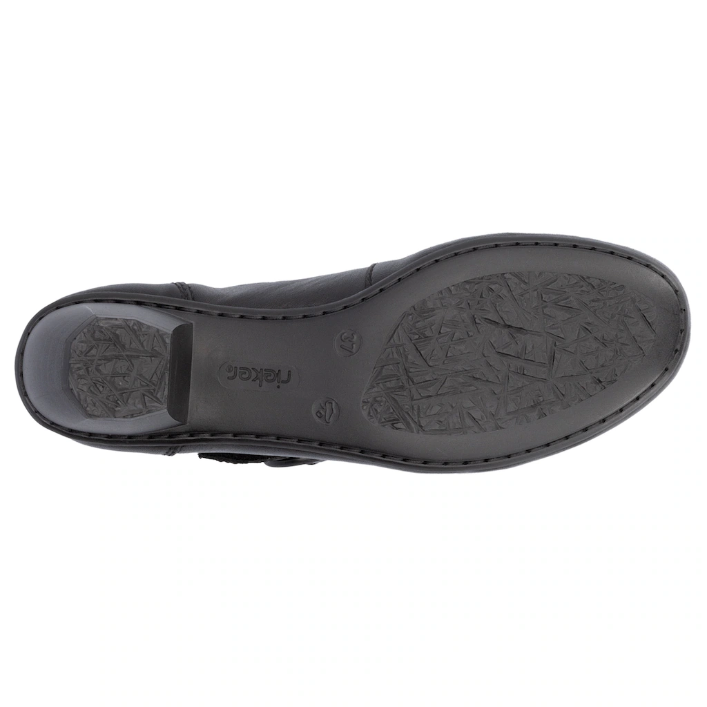 Rieker Spangenpumps Festtagsschuh Pumps Trichterabsatz Mit Klettriemchen