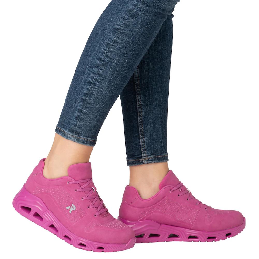 RIEKER Sport Keilsneaker »Dakota« Schnürschuh Halbschuh Freizeitschuh In Veganer Verarbeitung Kaufen