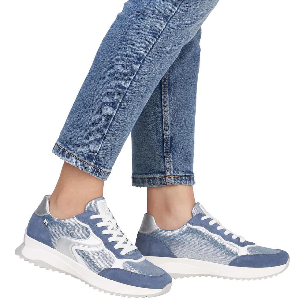 RIEKER Sport Keilsneaker Schnürschuh Halbschuh Freizeitschuh Im Streetwear-Style Online Kaufen