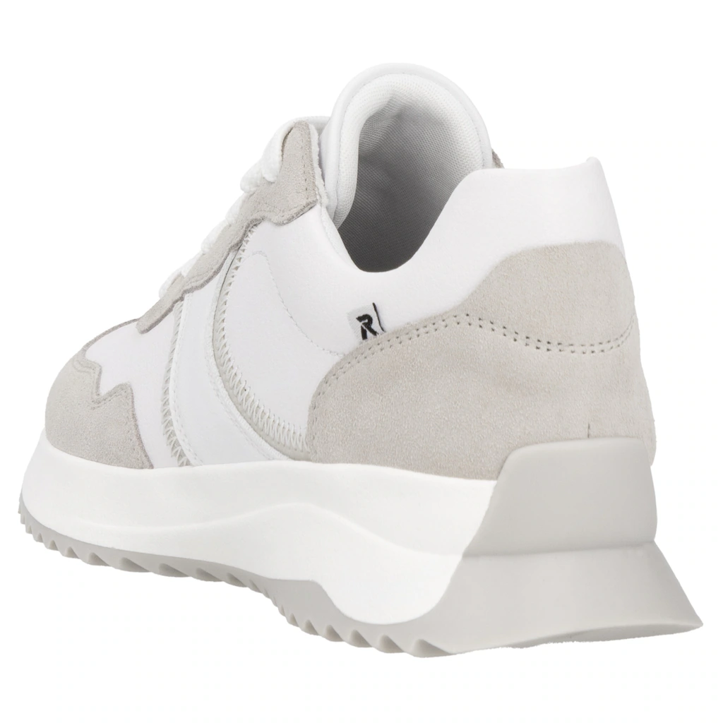 RIEKER Sport Keilsneaker Schnürschuh Halbschuh Freizeitschuh Mit Kontrastdetails Online Kaufen