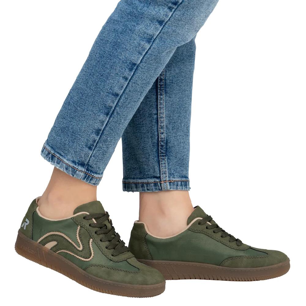 RIEKER Sport Plateausneaker Freizeitschuh Halbschuh Schnürschuh In Veganer Verarbeitung Bestellen