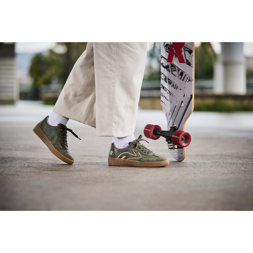 RIEKER Sport Plateausneaker Freizeitschuh Halbschuh Schnürschuh In Veganer Verarbeitung Bestellen