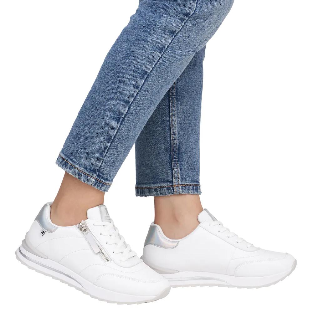 RIEKER Sport Plateausneaker Freizeitschuh Halbschuh Schürschuh In Schmaler Form ▷ Für