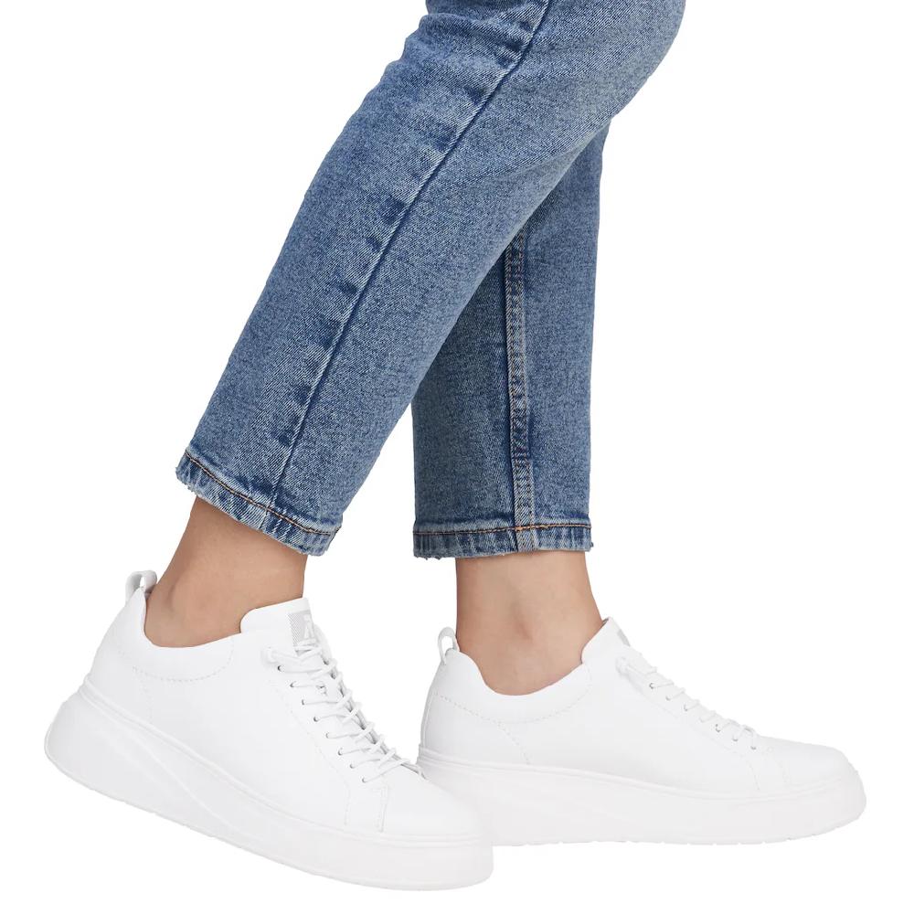 RIEKER Sport Plateausneaker Freizeitschuh Halbschuh Schnürschuh Mit Schaftrandpolsterung Online Kaufen