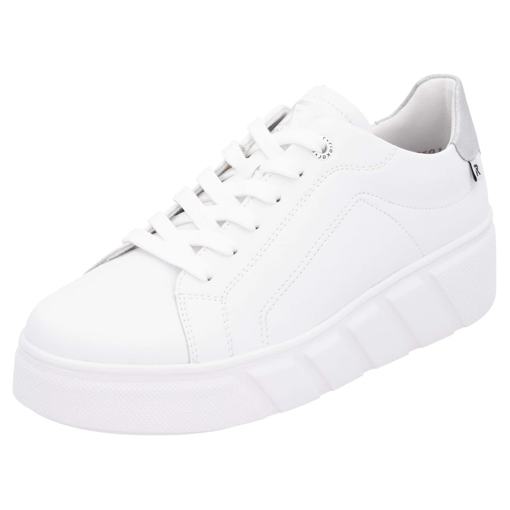 RIEKER Sport Plateausneaker Schnürschuh Freizeitschuh Halbschuh mit herausnehmbarer Einlegesohle bestellen