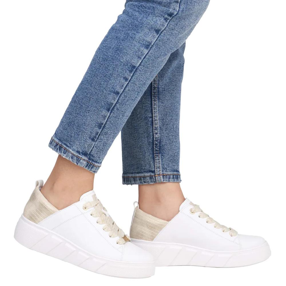 RIEKER Sport Plateausneaker Schnürschuh Halbschuh Freizeitsneaker Mit Soft-Einlage Online Bestellen