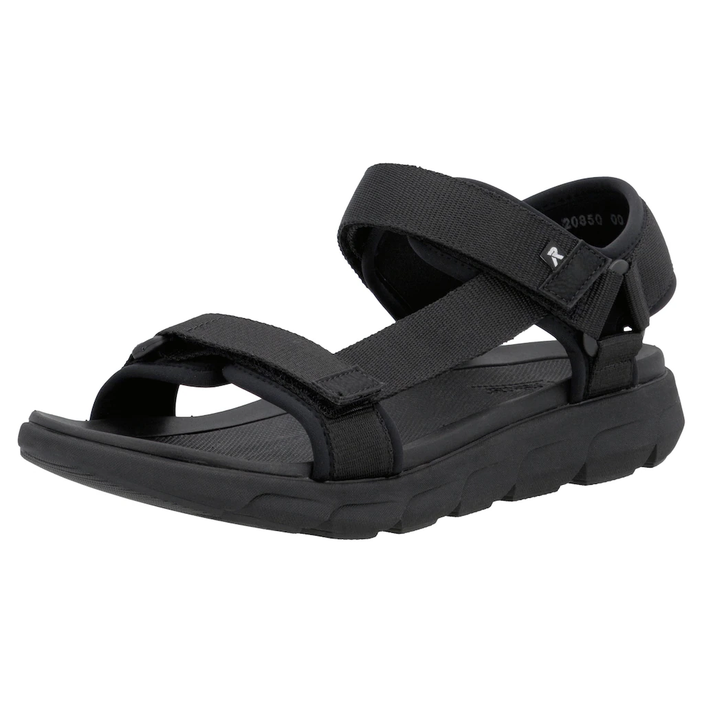 RIEKER Sport Sandale »Orlando« Sommerschuh Outdoorsandale Maschinenwäsche mit Klettverschlüssen