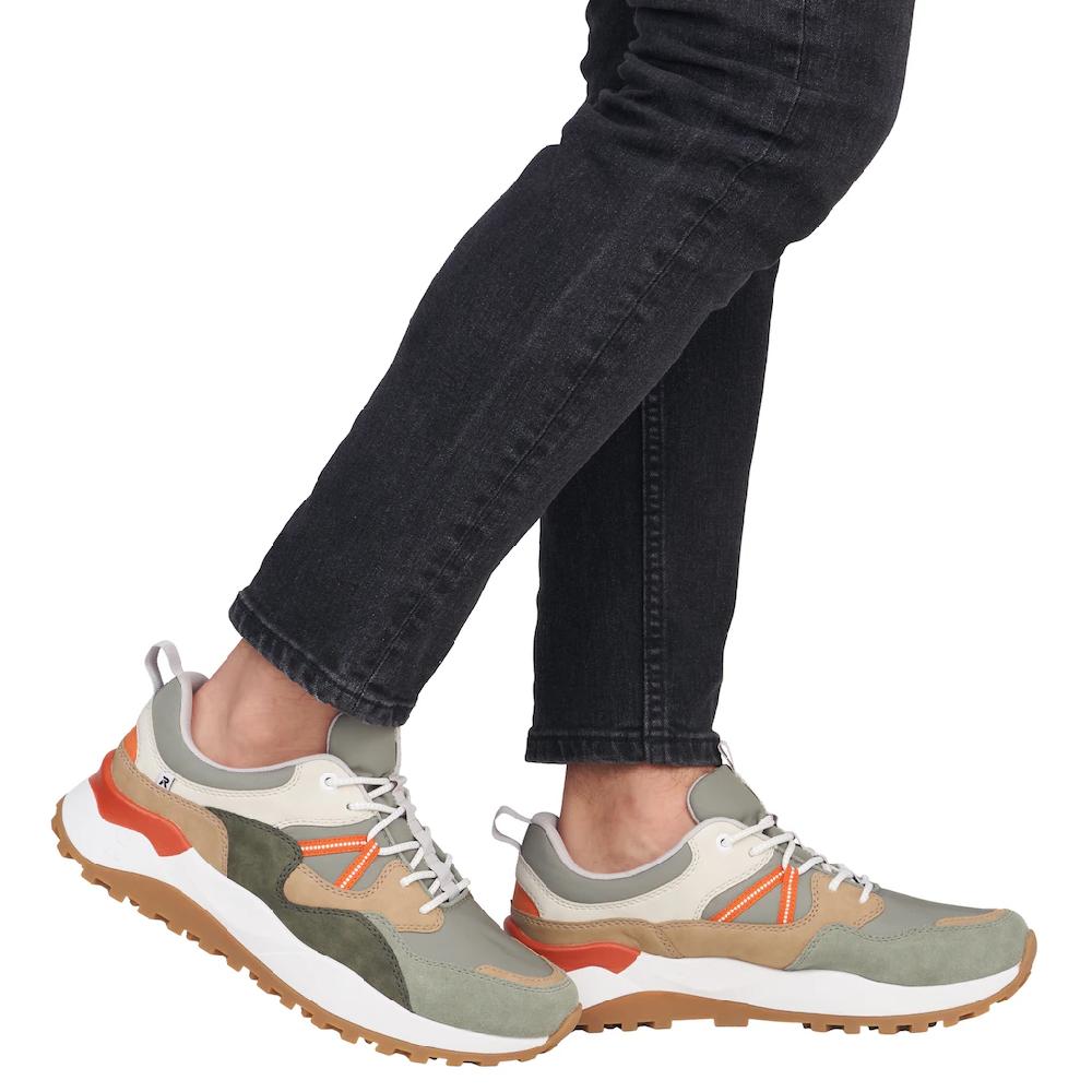RIEKER Sport Slip-On Sneaker »Castello« Halbschuh Freizeitschuh Slip In Mit Herausnehmbarer Soft-Einlage