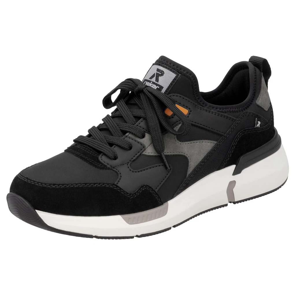 RIEKER Sport Slip-On Sneaker Freizeitschuh Halbschuh Schlupfschuh mit elastischem Einstieg ▷ für