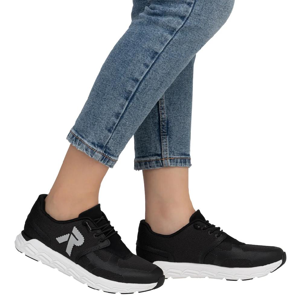 RIEKER Sport Slip-On Sneaker »Preston« Freizeitschuh Halbschuh Schlupfschuh Mit Gummizug