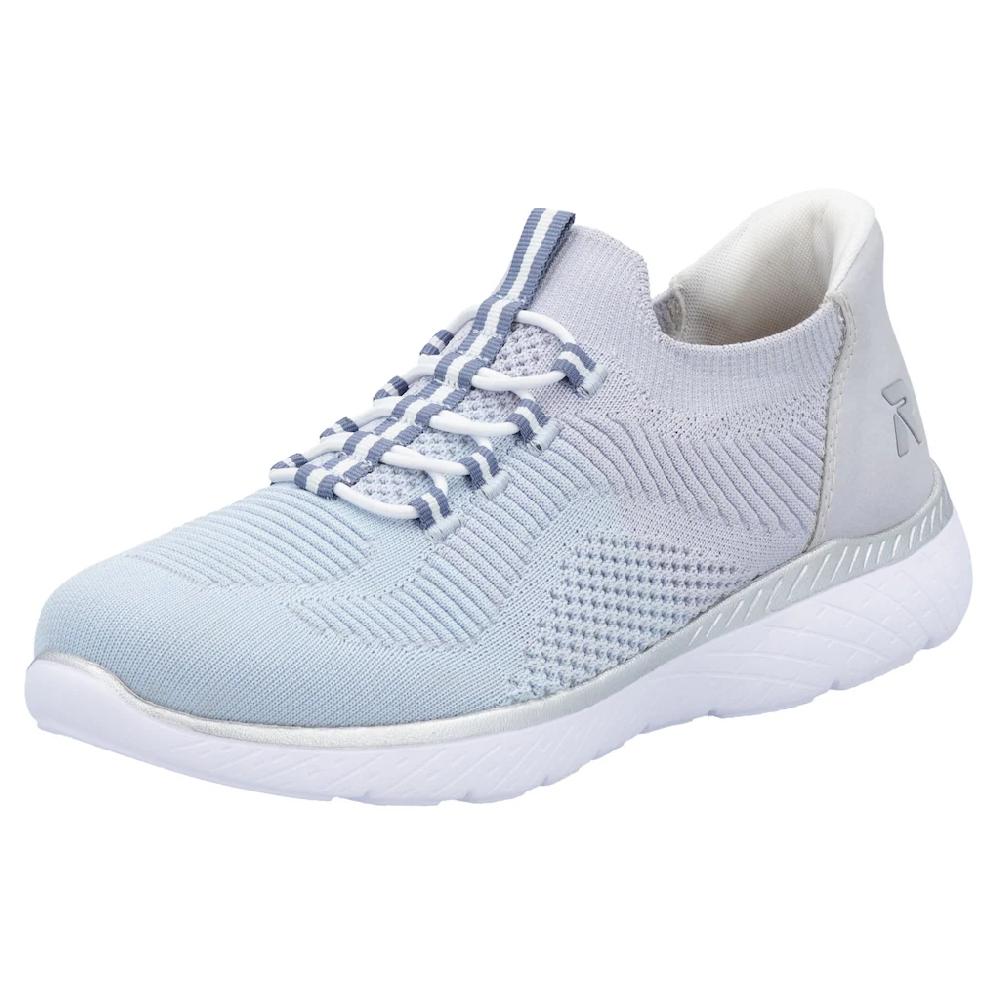 RIEKER Sport Slip-On Sneaker »Ready2GO« Halbschuh Freizeitschuh Slipper mit MemoSoft-Innensohle