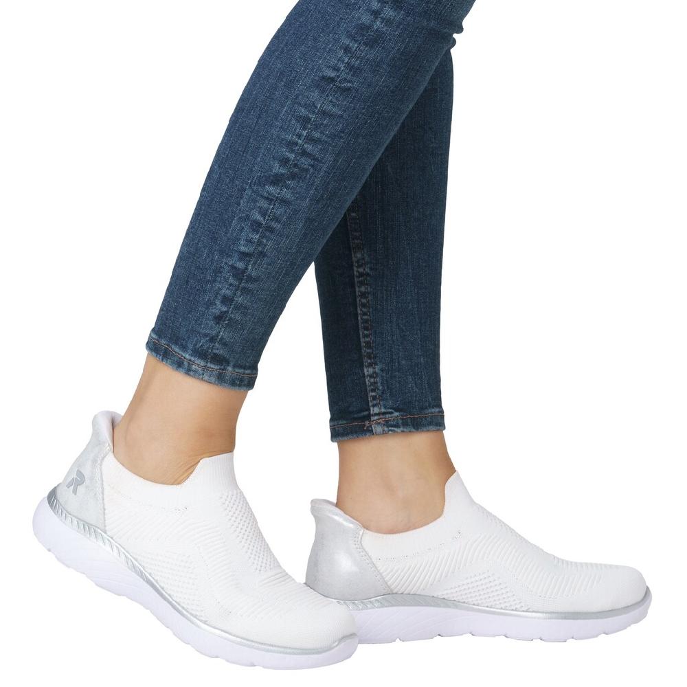 RIEKER Sport Slip-On Sneaker »Ready2GO« Slipper Halbschuh Freizeitschuh Mit MemoSoft-Innensohle Online Bestellen