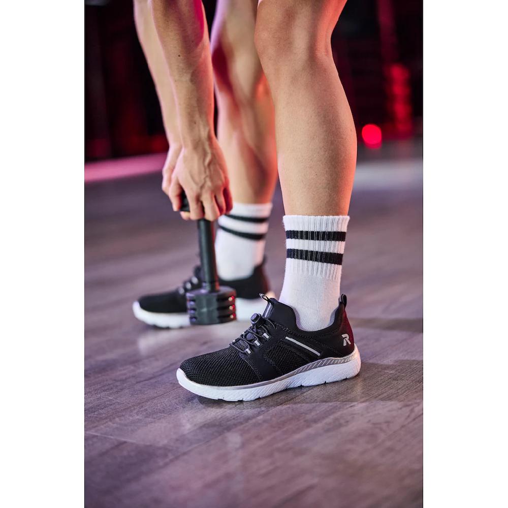 RIEKER Sport Slip-On Sneaker Schlupfschuh Halbschuh Freizeitsneaker Mit Anziehlaschen Kaufen