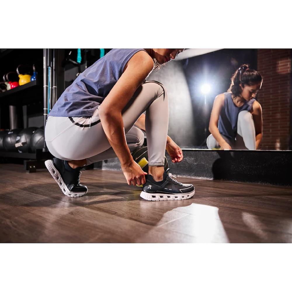 RIEKER Sport Slip-On Sneaker Schlupfschuh Halbschuh Freizeitsneaker Mit Schnellverschluss