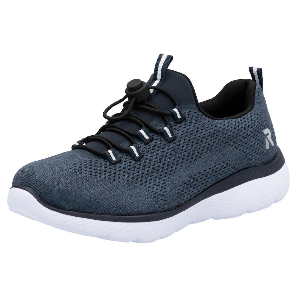RIEKER Sport Slip-On Sneaker Schlupfschuh Halbschuh Freizeitsneaker mit MemoSoft-Ausstattung ▷ für