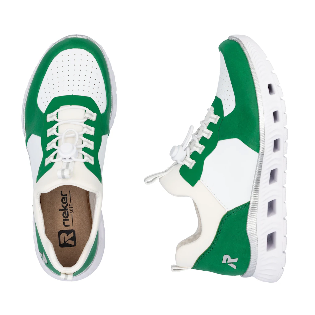 RIEKER Sport Slip-On Sneaker »vegan« Schlupfschuh Halbschuh Freizeitschuh Mit Schnellverschluss Online Bestellen