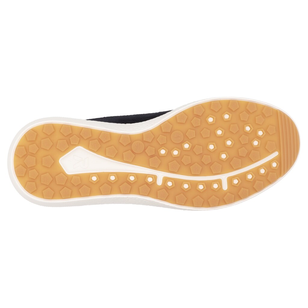 RIEKER Sport Sneaker »Chester« Schnürschuh Halbschuh Freizeischuh Mit Angesagter Laufsohle
