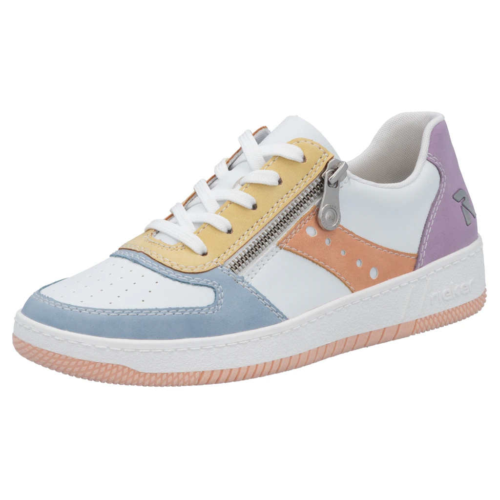 RIEKER Sport Sneaker in aktueller Farbkombination Freizeitschuh Halbschuh Schnürschuh bestellen