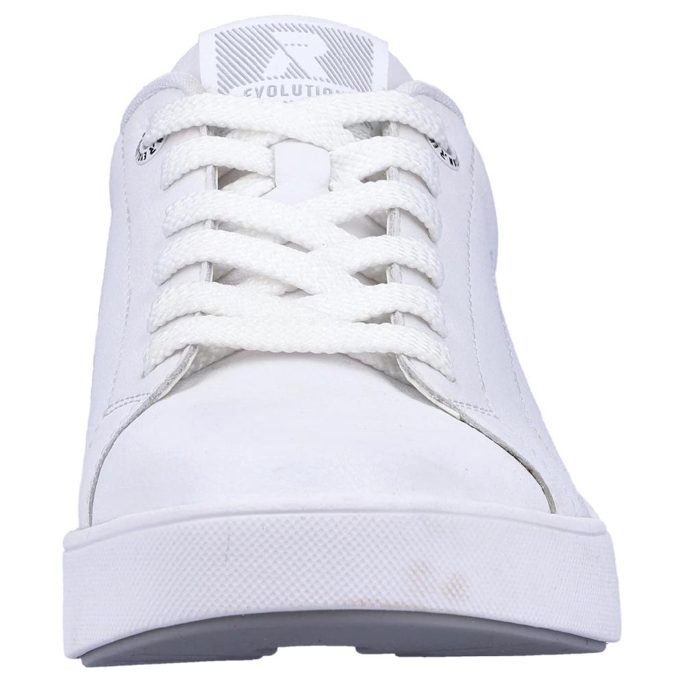 (RIEKER Sport Sneaker In Monochromer Optik Freizeitschuh Halbschuh Schnürschuh