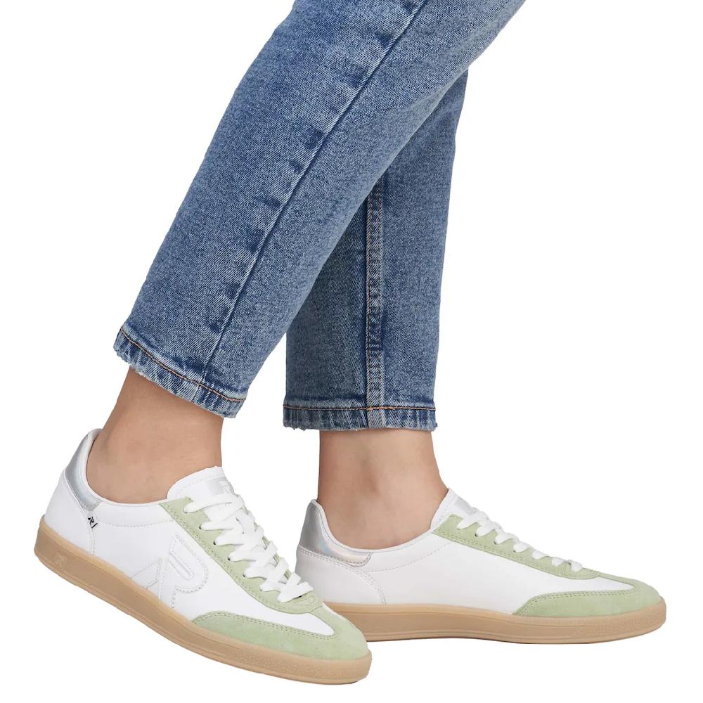 RIEKER Sport Sneaker »San Diego« Retro-Sneaker Freizeitschuh Halbschuh Mit Herausnehmbarem Fußbett ▷ Für