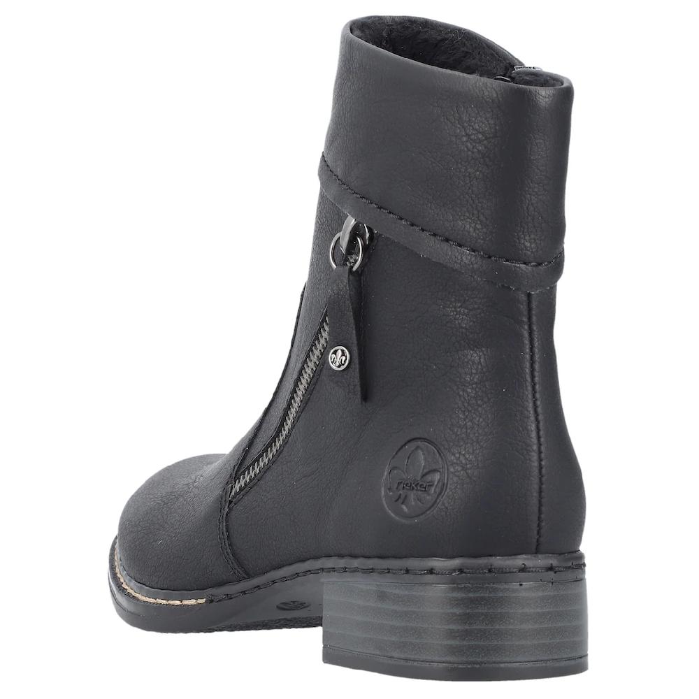 Rieker Stiefelette Boots Ankleboots Blockabsatz Mit Praktischem Innenreißverschluss Online Bestellen