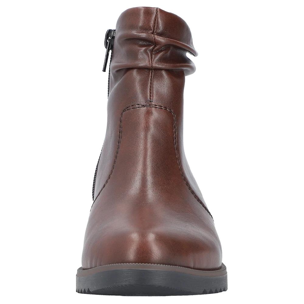Rieker Stiefelette Boots Blockabsatz Slouchy Schaft Mit Innenreißverschluss Bestellen