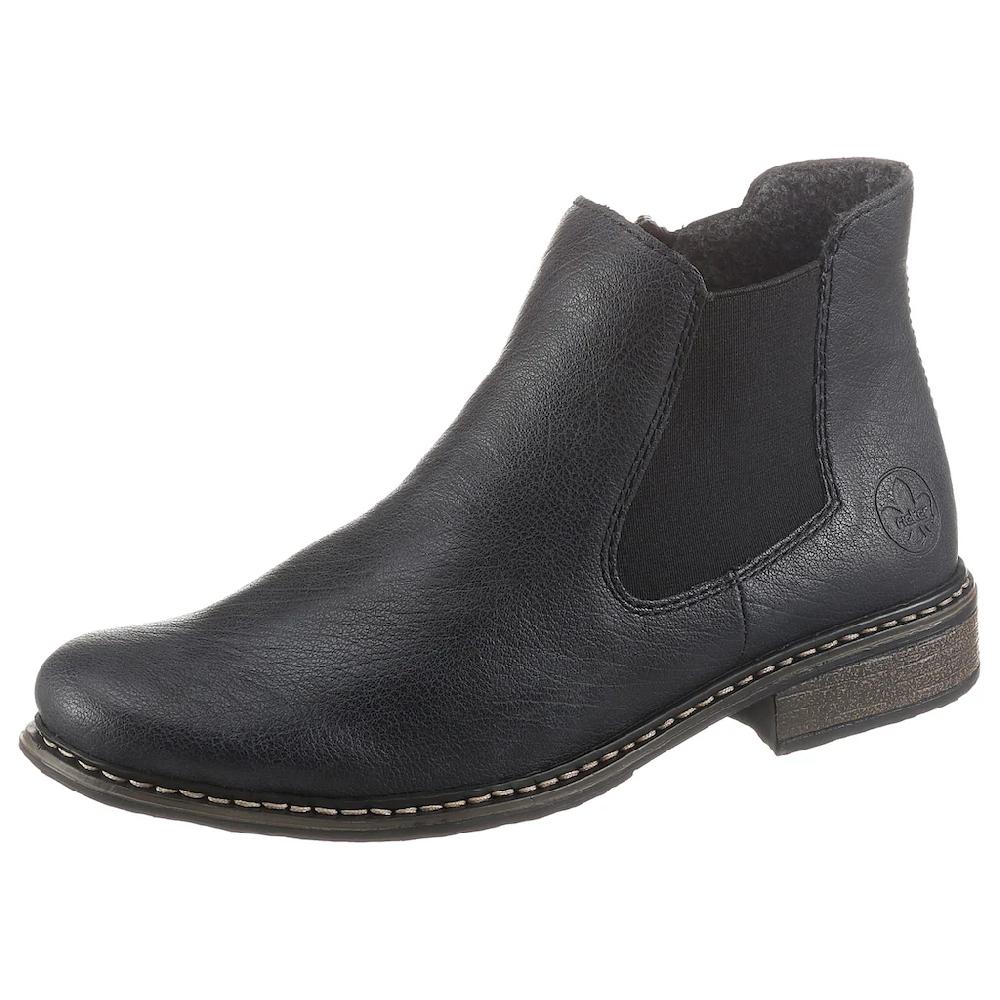 Rieker Stiefelette Boots Blockabsatz Stretch mit seitlichem Reißverschluss bestellen