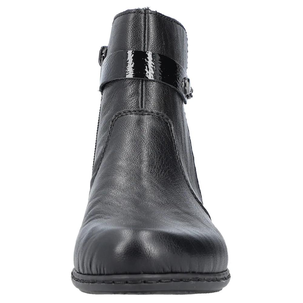 Rieker Stiefelette Mit Kleiner Zierkette Am Schaft Schmale Form Kaufen