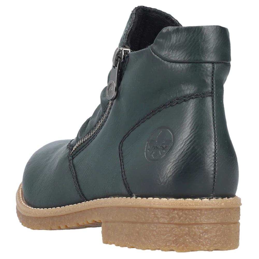 Rieker Stiefelette Schlupfboots Ankleboots Mit Beidseitigem Reißverschluss ▷ Für