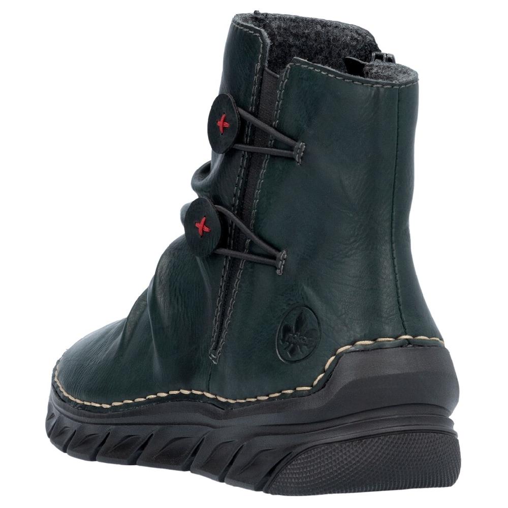 Rieker Stiefelette Winterboots Keilsohle Innenreißverschluss Und Slouchy Schaft Online Bestellen