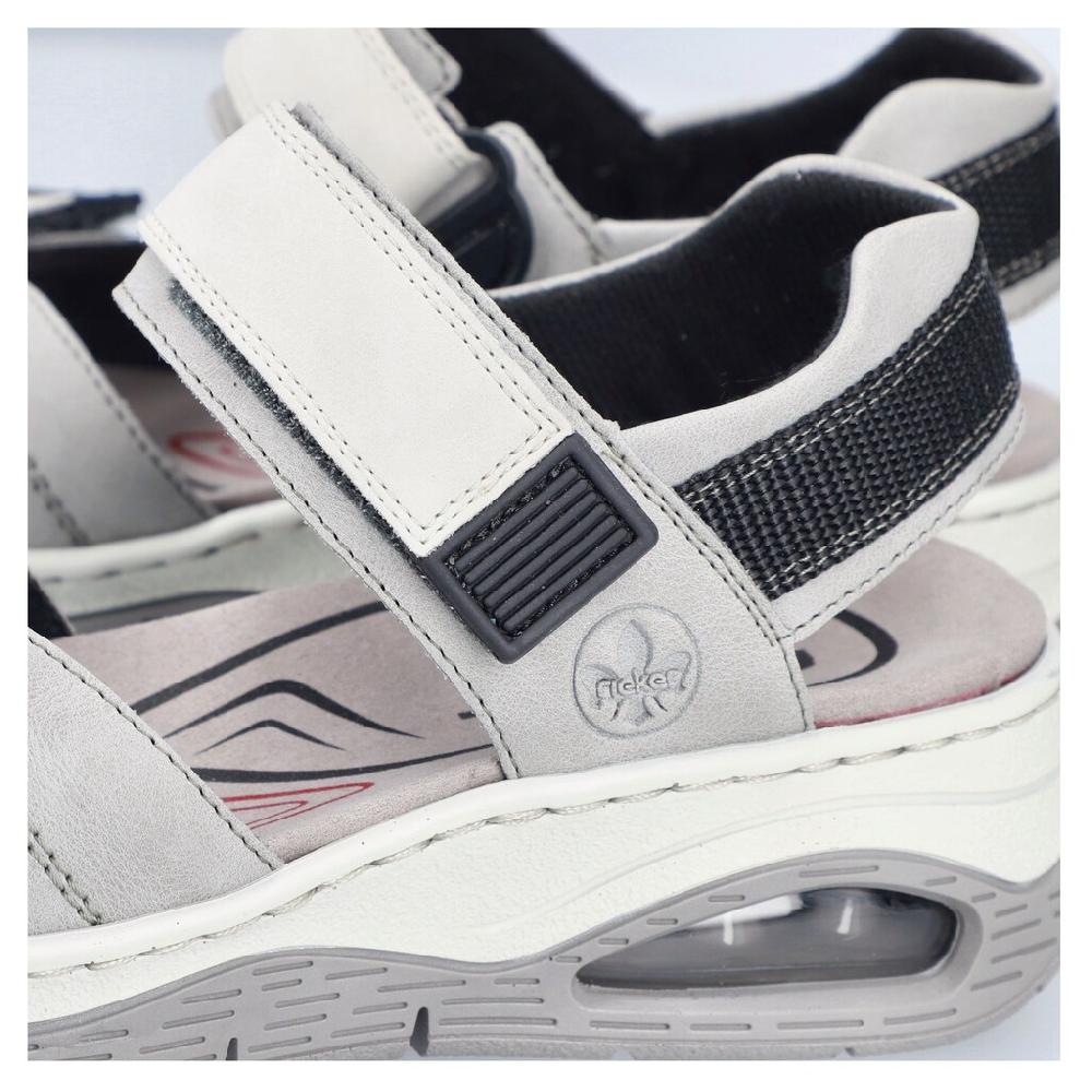 Rieker Trekkingsandale Outdoorsandale Sommerschuh Klettschuh Mit Rieker Air-Funktion