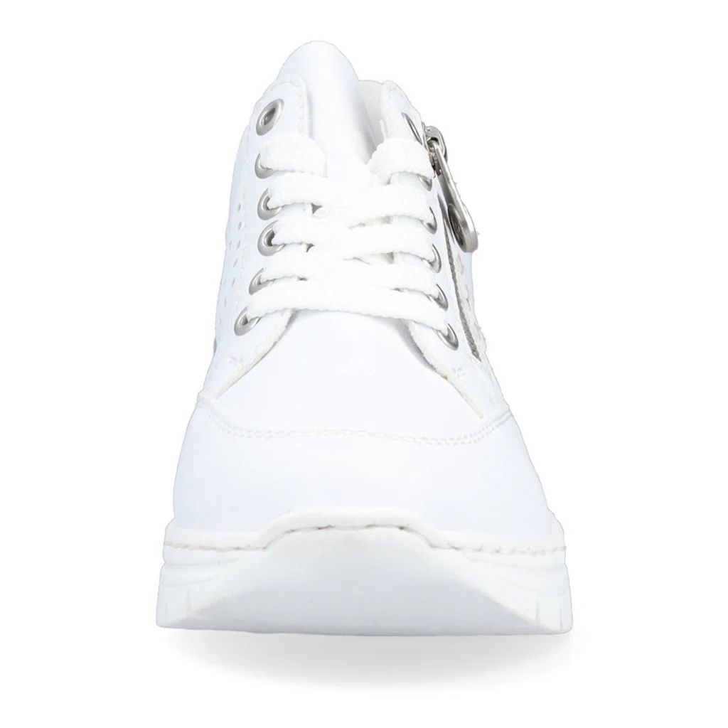 Rieker Wedgesneaker Mit Seitlichen Flechtdurchzügen Freizeitschuh Halbschuh Schnürschuh Online Bestellen