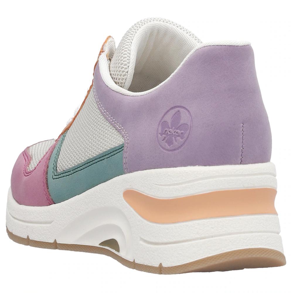 Rieker Wedgesneaker »vegan« Herausnehmbarer Soft-Einlage Freizeitschuh Halbschuh Schnürschuh Bestellen