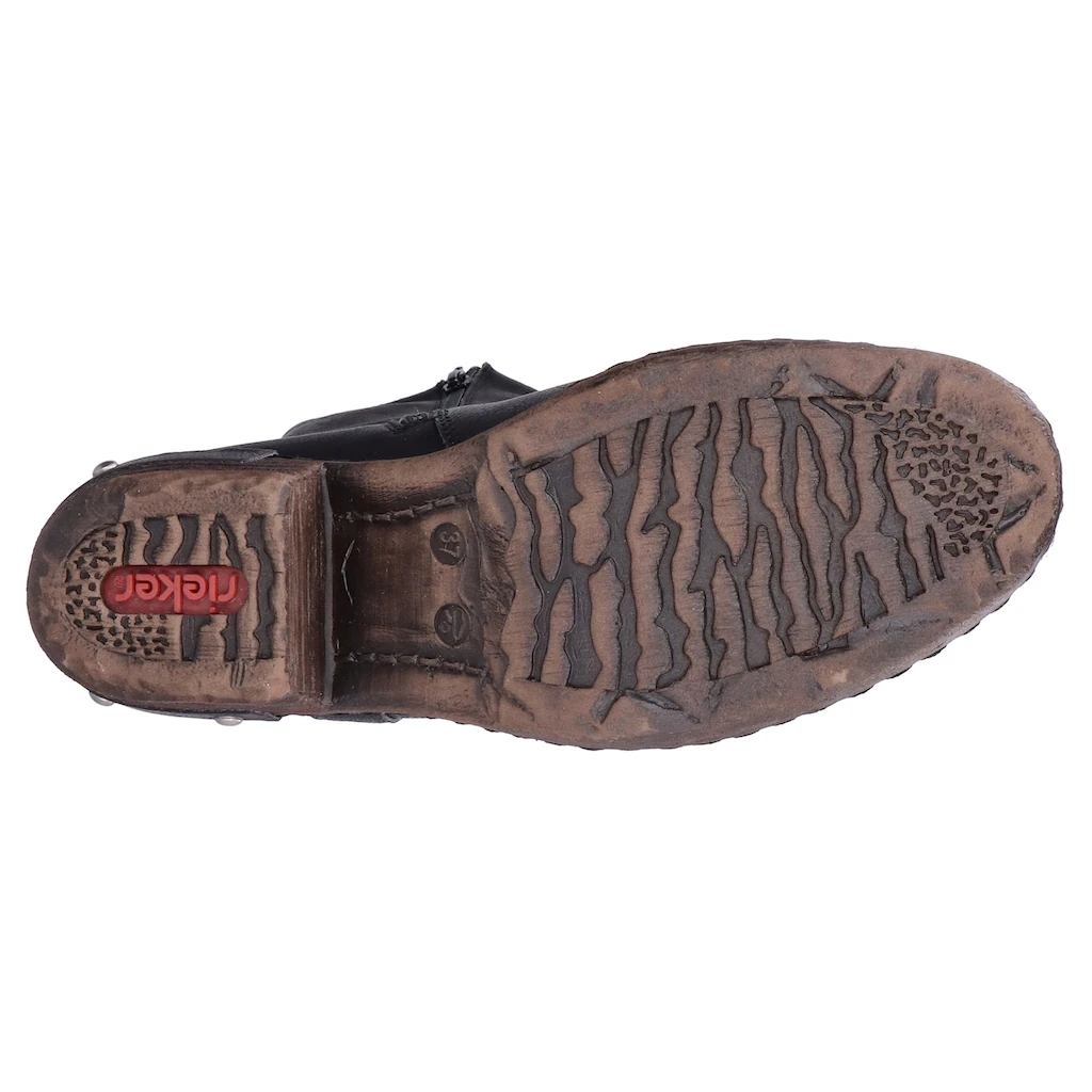 Rieker Westernstiefel Cowboystiefel Blockabsatz Mit Wasserabweisender RiekerTEX-Membran ▷ Für