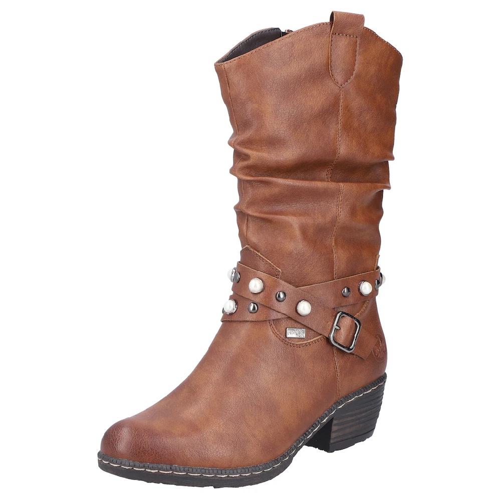 Rieker Westernstiefel Cowboystiefel Blockabsatz mit wasserabweisender riekerTEX-Membran kaufen