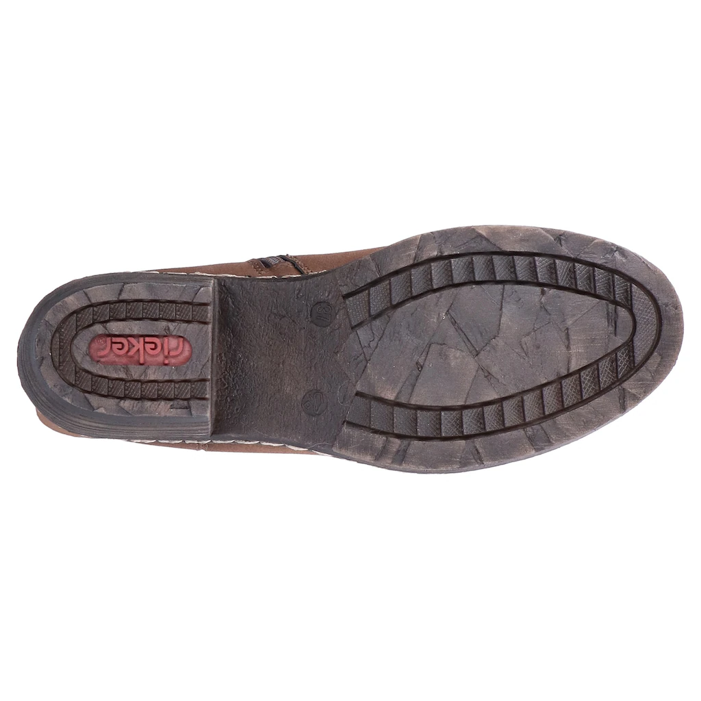 Rieker Westernstiefel Cowboystiefel Blockabsatz Mit Innenreißverschluss Kaufen