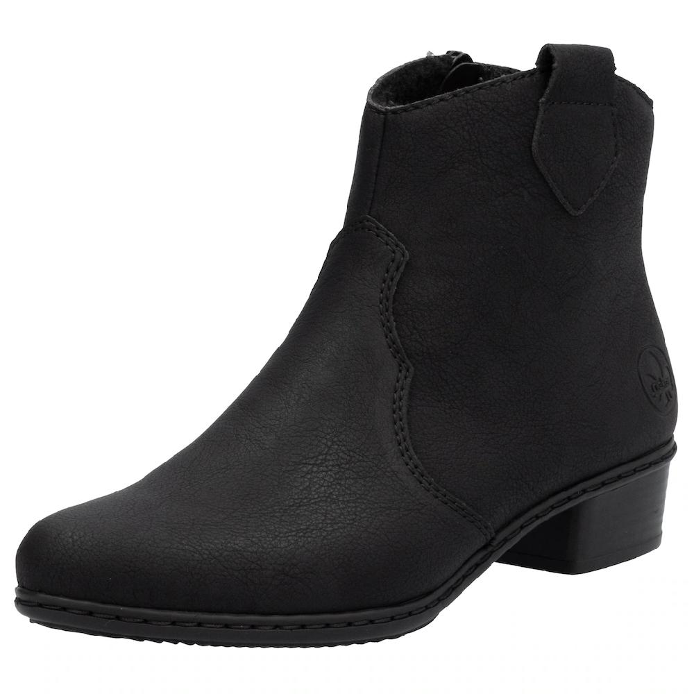 Rieker Westernstiefelette Stiefelette Cowboyboots Blockabsatz mit Innenreißverschluss online bestellen