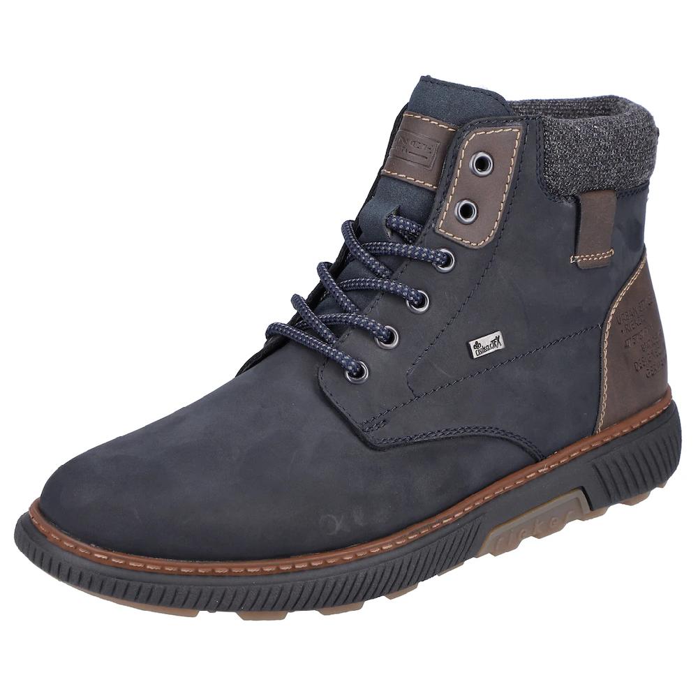 Rieker Winterboots High Top Sneaker Schnürstiefelette mit TEX-Membran schmale Form
