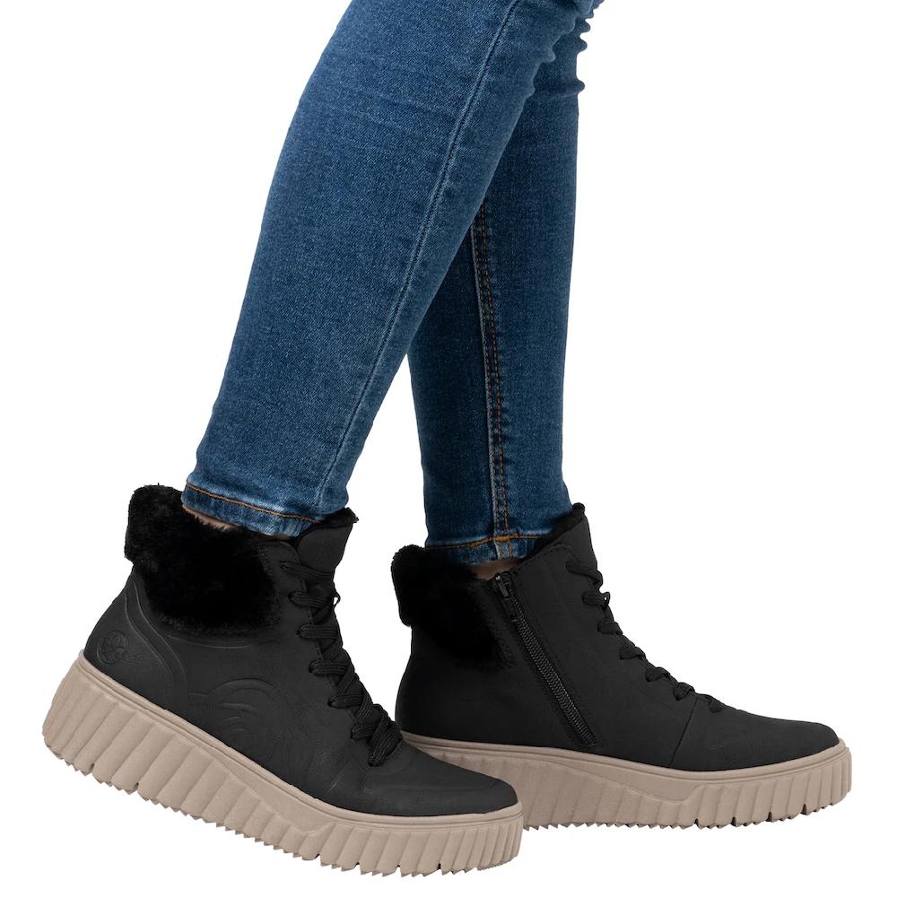 Rieker Winterboots Keilstiefelette Schnürboots Mit Innenreißverschluss Kaufen